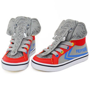 NWT FEIYUE Baby Boys Hi-Top Sneakers Size 4